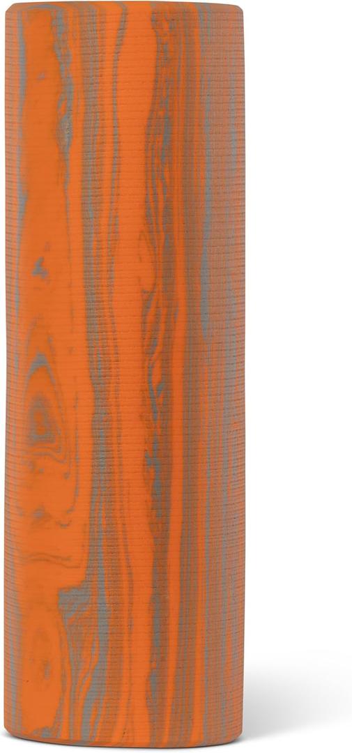 TriggerPoint Foundation Roller - Premium EVA Foam Muscle Recovery and Flexibility Roller, Soft Compression for Injury Prevention, Travel-Friendly, Ideal for Athletes (12", Orange/Grey)