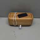 Flame Effect Aromatherapy Diffuser with Alarm Clock, 250ml Ultrasonic Essential Oil Humidifier, 4-Speed Timer, 7-Color Dimming, and Auto-Shutdown Home Fragrance (Wood Grain)