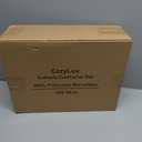 CozyLux Oversized King Comforter Set, 3 Pieces 120x98 Light Grey Soft Luxury Cationic Dyeing Bedding All Season, Light Gray Breathable Fluffy Bed Sets with 1 Alternative Comforter and 2 Pillow Shams