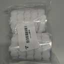 1000pcs Loop Side Adhesive Tapes Sticky Back Dots, 3/4" Diameter, White