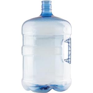 New Wave Enviro BPA Free PET Bottle, 5-Gallon Capacity, Crown Top (cap not included), Designed for Durability with Integrated Handle