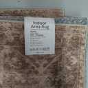 HUGEAR Hallway Runner Rugs 3x8 Beige Washable Rug Neutral Vintage Rug Carpet Distressed Soft Durable Non Slip No Shedding for Indoor Bedroom Kitchen Dining Nursery Laundry
