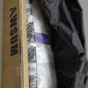 AWSUM Inflatable Air Gymnastics Mat 10ft/13ft/16ft/20ft/23ft Training mat 4/8 inches Thick tumbling mat with Electric Pump for Home/Gym/Outdoor (Purple/Black)