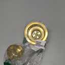 Kingston Brass K111BBB Tacoma Stainless Steel Kitchen Sink Basket Strainer, Brushed Brass