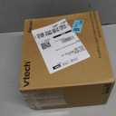 VTech SN5147 Amplified Corded/Cordless Senior Phone with Answering Machine, Big Buttons, 90dB Extra-Loud Visual Ringer, 50dB Audio Assist, Call Blocker, White