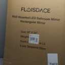 24"x36" LED Bathroom Mirror with Lights, Front Light and Backlit, 3 Colors Dimmable Led Vanity Mirror for Bathroom, Anti-Fog, Memory, Double LED Wall Mirrors with Tempered Glass(Horizontal/Vertical)