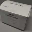 VASG Heated Lunch Box for Adults, 16000mAh Cordless Rechargeable Electric Lunch Box with 1L Stainless Steel Container, Portable Self-Heating Food Warmer for Work, Construction, Office & Travel (Blue/Green)