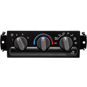 599-261 HVAC A/C Heater Climate Control Module Panel Compatible with Blazer Jimmy Bravada 1999-2005 4.3L V6 4.2L L6 Replace 16250535 15098966 Front Conditioning Switch Fit