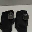 2-Pack Cordless Foot Ankle Heating Pad, Foot Ankle Massager for Pain Relief, 6 Heat Levels & 3 Vibration Modes, Feet Massager, Heated Ankles Wrap, Ideal for Home Relaxation, Daily Comfort (Black)