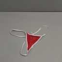 RSLOVE Women's Sexy Santa Christmas Lingerie Set Babydoll Lace Chemises Sleepwear (Medium)