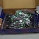 MammyGol Adjustable Ice Skates for Kids Youth Tean Hockey Lace-Up Boys or Girls Ice Skate for Beginner Blue Black Teal Green (Large(5-8 US))