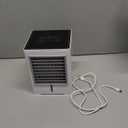 Portable Air Conditioners, Evaporative Air Cooler with 3 Wind Speeds 3 Timers Touch Screen Small Desktop Cooling Fan, Personal Mini Air Cooler for Home Room Camping Car Office