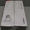 Shower Foot Rest 15in, HDPE Waterproof Shower Stool for Inside Shower, Corner Shower Stool for Shaving Legs with Storage Shelf for Small Space, Shower Step Stool, Plastic Corner Shower Bench, White