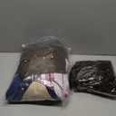 Men Pirate Costume Jack Sparrow Coat Vest Sash Pants Belt Goatee Beads Halloween Renaissance Party Outfit Brown (Medium)