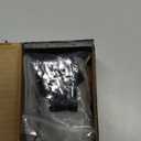 muge racing Carbon Fiber Shift Knob for Automatic and Manual Vehicles, Carbon Fiber Gear Shift Knob, 6 Speed Black