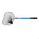 JOOLA Telescoping Table Tennis Ball Pickup Net - Holds 100 Ping Pong Balls - Ping Pong Practice Net Accessory for Table Tennis Robots, Serve or Multi-Ball Training, Black