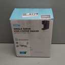 Single Serve Coffee Maker for K Cup, Ground and Tea, Hot and Iced Coffee Machines with Bold Setting, 6 to 16 Oz Brew Sizes, Compact for Small Spaces, Gray (2.0 Version)