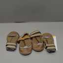 QUMY 4PCS Dog Boots for Large Dogs, Medium Dog Shoes & Paw Protectors for Hot Pavement, Summer Heat Protection, Mesh Breathable Nonslip Dog Booties for Hardfloors, Walking Running Hiking Khaki Size 5