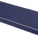 60 Inches Outdoor Bench Swing Cushions,Large 3 Seater Water Resistance Foam Cushion for Patio Porch Furniture (60x18x3 inch, Navy)
