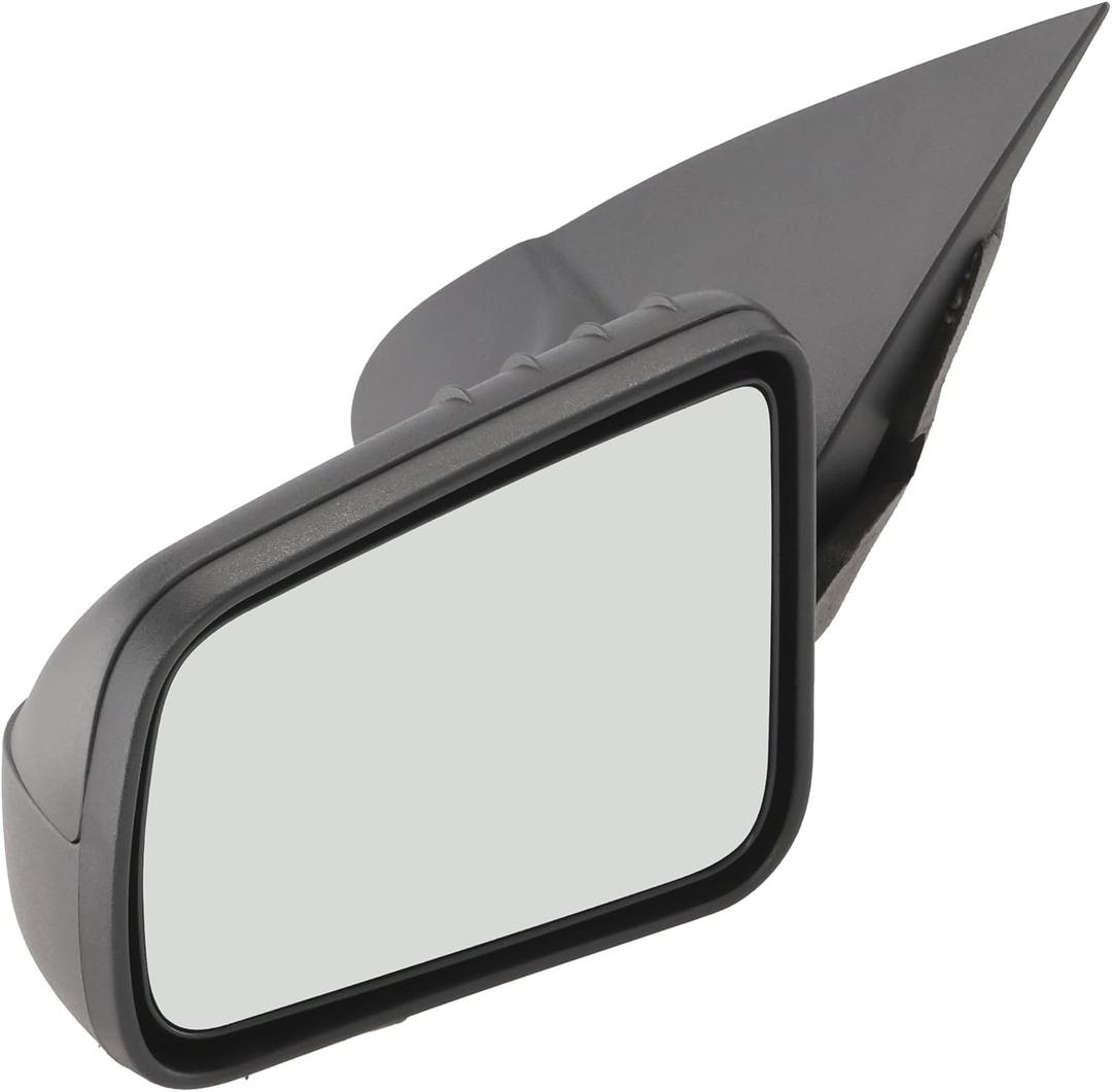 JC Whitney Driver Side Power Non-Heated Mirror for Ford Focus 2008-2011 with 2 Caps JFD109EL
