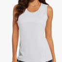 3 Pack MAGCOMSEN Women's Sleeveless Workout Shirts UPF 80+ Dry Fit Running Wicking Tank Tops Athletic Gym Summer 2XL 3 Pack