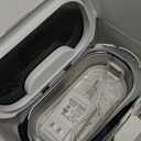 35W Ultrasonic Jewelry Cleaner, 45KHz Retainer Cleaner for Jewelry, 5 Timer & 3 Power Modes, Eyeglasses, Rings, Watch Strap, Dentures - 20oz, 304 Stainless Steel Tank, Quiet <38dB (White)