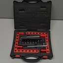 Corner Clamp for Woodworking, 90 Degree Clamp, Right Angle Clamp, 4 Pack 5.5" x 5.5" Aluminum Alloy Positioning Clamping Squares with Case for Picture Frames, Boxes, Cabinets, Drawers