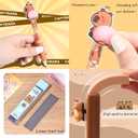 2 x KEYDUACU Capybara Juniors Pencil Case - Large Capacity School Supplies Bag with Pencil Set and 10 Color Pencil Case (Beige)