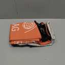 Bread Bags for Homemade, Beeswax Reusable Bread Bag for Sourdough 2-Pack, Large Reusable Waxed Food Storage Bag to Keep Sourdough Fresh, Freezer-Safe, Eco-Friendly (Orange&Grey)