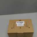 Arberlic G16.5 Light Bulb,4W E12 LED Bulb dimmable Equivalent E12 Candelabra Bulb 40 Watt,Warm White 2700K,400lm,CRI85+,AC120V,Edison Style,Clear Glass,ETL Listed,Pack of 6