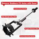 3.75" CV Axle Puller Tool with 8 Bolts, Axle Shaft Removal Tool