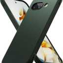 Ringke Onyx [Feels Good in The Hand] Compatible with Google Pixel 9a Case, Anti-Fingerprint Technology Prevents Oily Smudges Non-Slip Enhanced Grip Precise Cutouts for Camera - Dark Green