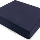 DMI Seat and Chair Cushion for Office Chairs, Wheelchairs, Scooters, Kitchen Chairs or Car Seats, FSA HSA Eligible, for Support and Height while Reducing Stress on Back, Tailbone or Sciatica (3 Inch thick)