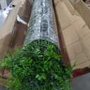 Artificial Ivy Privacy Fence Screen:40"x 120" (34 SQFT) 4-Layer Leaf UV-Anti Faux Greenery Boxwood Backdrop Ivy Vine Leaf Fence Panels for Outdoor, Indoor, Garden,Backyard and Decor