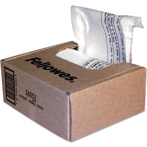 Fellowes Powershred Shredder Bags for All Personal Models, 100 Bags & Ties (36052)