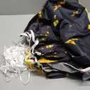 Breling HOCO 2025 Decorations Lighted Large Homecoming Banner Black and Gold HOCO Photo Backdrop with LED Light Homecoming Night Decor Party Supplies for Students(7 x 5ft, Not Include Battery)