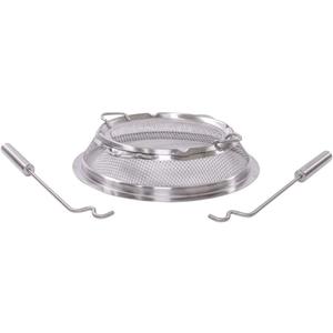 Solo Stove Ranger Shield - Durable Stainless Steel Spark Protector Mesh Screen for Fire Pits, Keeps Pops and Hot Embers Contained for Safe Outdoor Fires, Includes Shield Removal Tools