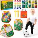 Sundaymot Bean Bag Toss Game Toy, Football Game Toys. Toddler Outdoor/Indoor Toys, for Kids Ages 3 4 5 6 7 8 Year Old Boys Gift, Kids Birthday Or Christmas Party Game, Backyard Game
