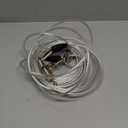 Petest 30ft Reflective Tie-Out Cable for Heavy Dogs Up to 125 Pounds (Black & Silver)