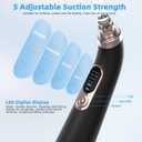 Voraiya Electric Tonsil Stone Remover, Tonsil Stone Vacuum, 10 in 1 Electronic Tonsil Stone Removal Kit, 5 Modes Cleaner for Tonsil