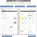 2 x ZOTIA Planner 2026-2027 Weekly & Monthly Calendar Planner Jul 2026-Jun 2027 | Teacher and Student Calendar Agenda Book with Tabs, 6.3" x 8.5", Ideal for School and Office, Floral Planner, Blue Elegance