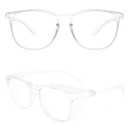 Alsenor Safety Glasses Anti Fog Goggles Protective Eyewear Blue Light Blocking Anti Dust UV Protection Glasses For Men Women (Transparent) (Clear)