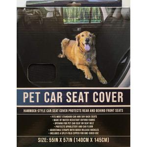 Brooklyn Pet Car Seat Cover-Hammock Style