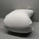 Nuzzle Adjustable Pillow for Side Sleepers, Luxury King Size Bed Pillow Hotel Collection - Best Adjust Height Soft Firm Pillow for Back, Stomach or Side Sleepers (White)