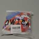 OWICA Women's 2 Piece Bikini Sets Floral Print High Cut Bathing Suits Cheeky Bandeau Beachwear Swimsuits for Women (M)
