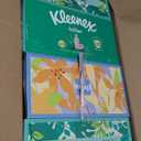 Kleenex Lotion Facial Tissues with Coconut Oil, 8 Flat Boxes, 180 Tissues Per Box, 3-Ply