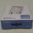 AlfaBot Window Cleaning Robot, Dual Nozzles with Ultrasonic Spray, 5000Pa Window Cleaner Robot with Edge Detection, 3 Intelligent Path Planning, Anti-Slipping System (White)