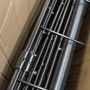 FDW Extra Large Dog Crate Dog Kennel Cage with Double Door,48 inch Folding Metal Wire Dog Cage with Removable Tray&Divider Panel,Pet Crate for Large Dogs,Black