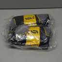 SOXCO WORK Socks for Men Crew Length Black Socks 10 Pairs, US 9-12