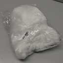 MACTING 24 Inch Mini Faux Fur Christmas Tree Skirt White Plush Fluffy Small Tree Base Cover Soft Double Layer Snowy Mini Tree Mat for Tabletop Trees Holiday Home Indoor Xmas Decorations